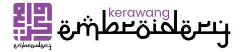 logo kerawang embroidery hotizontal
